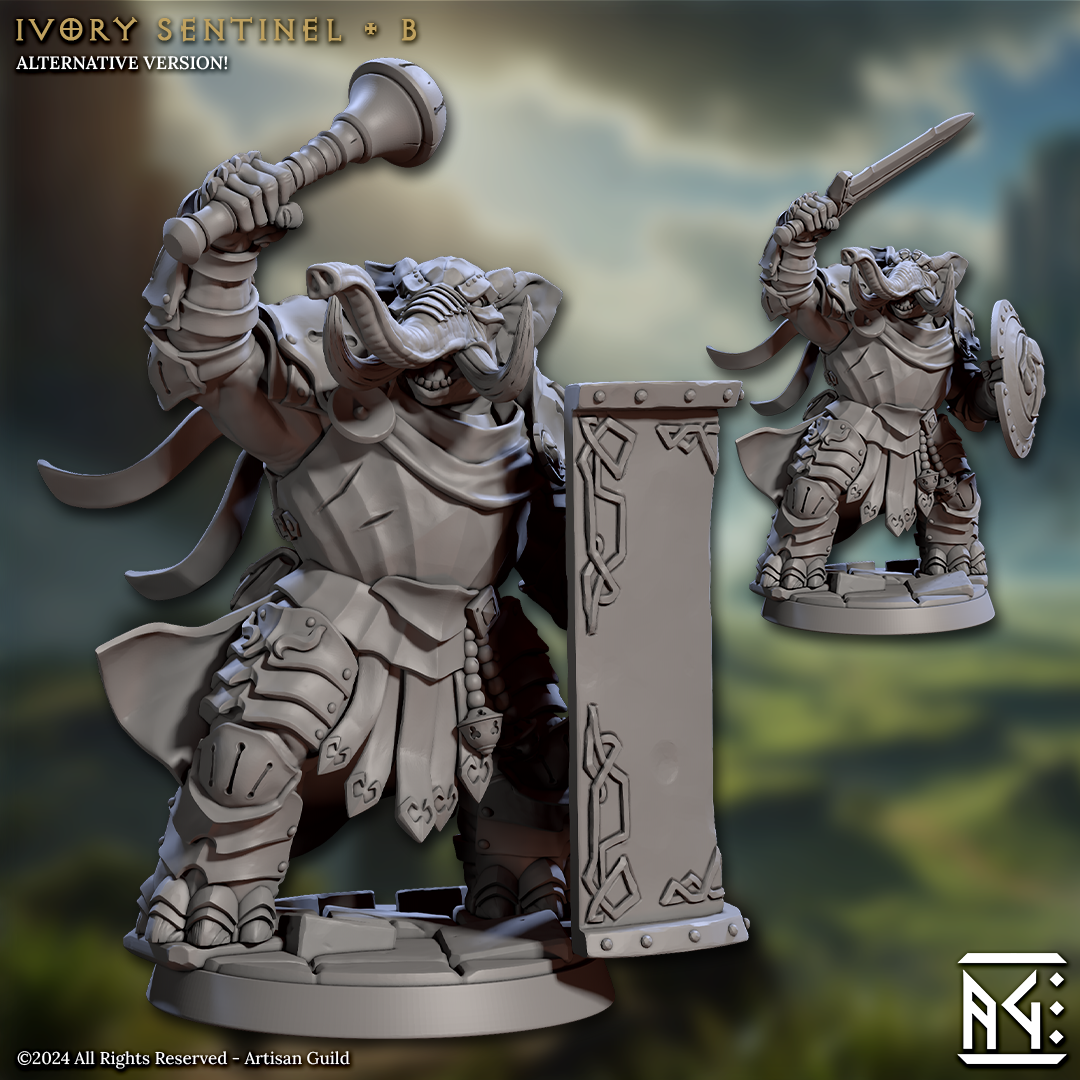 Ivory Sentinel - B (Elephorim Ivory Sentinels)